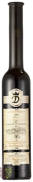 Bobulky 2016 slámové víno vinařství U Kapličky 0.20l