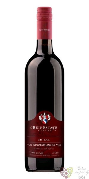 Shiraz 2017 Niagara Peninsula VQA Reif Estate  0.75 l