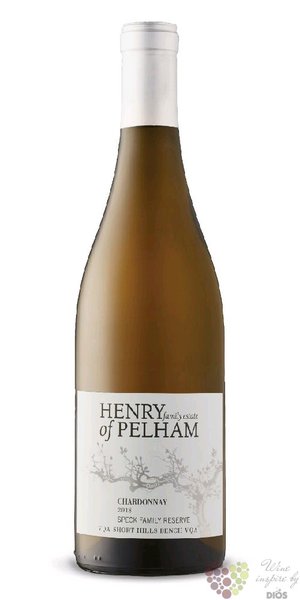 Chardonnay „ Speck family Reserve ” 2018 Niagara Peninsula VQA Henry of Pelham0.75 l