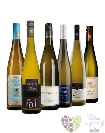 Kolekce vybranch blch nmeckch vn jedn odrdy  Riesling z Mosely    6 x0.75 l