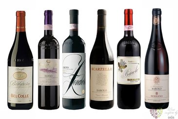 Kolekce vybraných vín „ Barolo základní ”      6 x 0.75 l