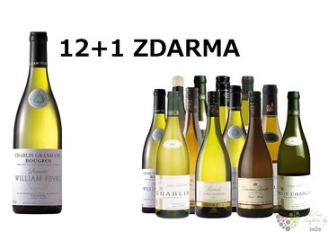 Chablis 12+1 lahev za jedinou korunu