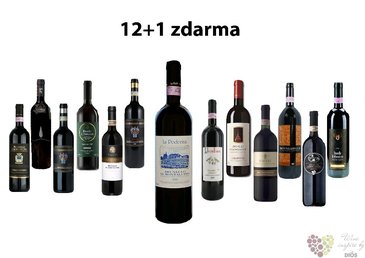 Brunello 12+1 lahev za jedinou korunu