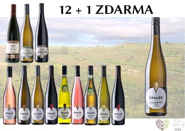 Víno z vinařství Špalek 12+1 lahev za jedinou korunu