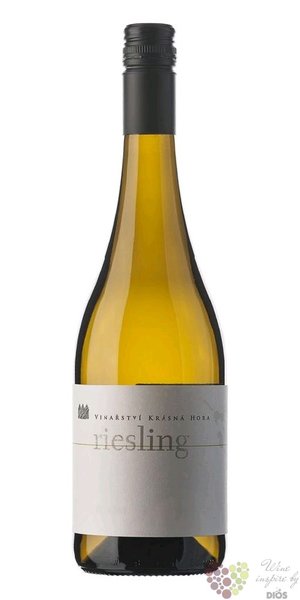 Ryzlink rýnský 2017 moravské zemské víno Krásná hora  0.75 l