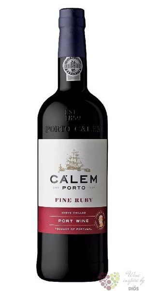 Cálem fine „ Ruby ” Porto Doc 19.5% vol.  0.375 l