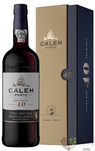 Cálem 40 years old wood aged tawny Porto Doc 20% vol.   0.75 l