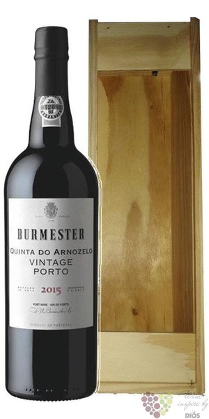 Burmester Vintage 2009 „ Quinta do Arnozelo ” Declared vintage Porto Doc 20% vol.  0.75 l