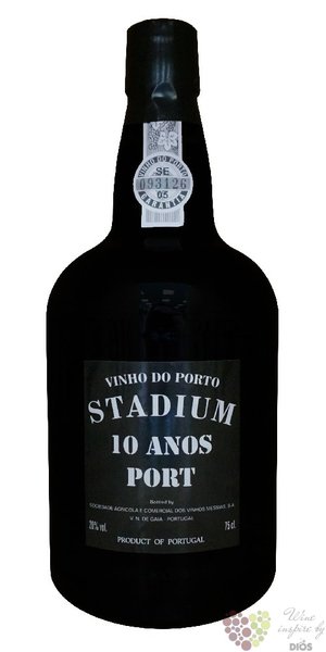 Stadium „ 10 years ” wood aged tawny Porto Doc 20% vol.  0.75 l