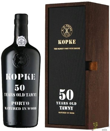 Kopke 50 years old wood aged Tawny Porto Doc 20% vol.  0.75 l