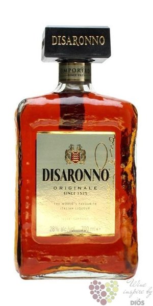 diSaronno „ Original ” Italian amaretto by Illva Saronno 28% vol.  0.70 l