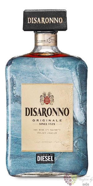 diSaronno „ Diesel ” ltd. edition Italian amaretto by Illva Saronno 28% vol.  1.00 l