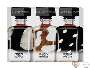 diSaronno  Roberto Cavalli  ltd. edition Italian amaretto by Illva Saronno  3x0.05 l