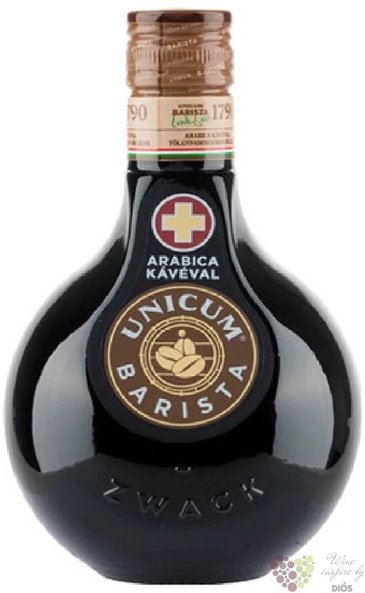Unicum Barista herbal liqueur by Zwack  34.5% vol.  0.70 l