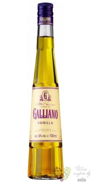 Galliano „ Vanilla ” original Italian liqueur 30% vol.    0.70 l