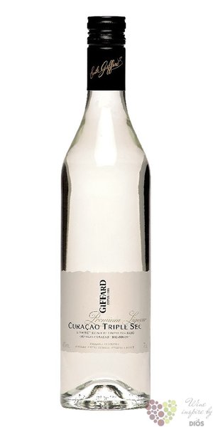 Giffard „ Curaçao Triple sec ” premium French liqueur 40% vol.    0.70 l