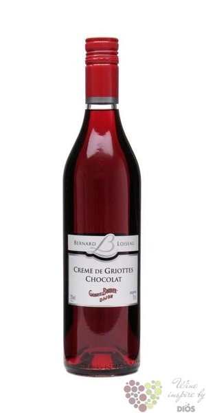 Bernard Loiseau  Griottes et Chocolat  French liqueur by Gabriel Boudier 20% vol.   0.70 l
