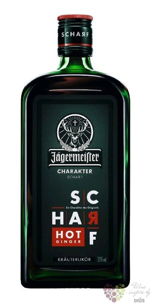 Jagermeister „ Scharf ” German herbal liqueur 33% vol.  1.00 l