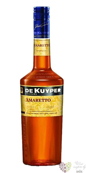 de Kuyper „ Amaretto ” premium Dutch almonds liqueur 30% vol.  0.70 l