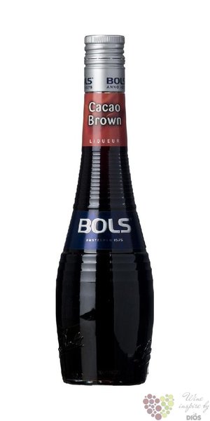 Bols  Creme de Cacao brown  premium Dutch liqueur 24% vol.  0.70 l