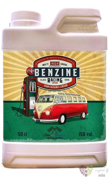 Blik benzine  VolksWagen  caramelized rum liqueur 15% vol.  0.50 l