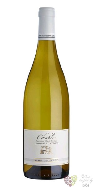 Chablis  Vieilles vignes  Aoc 2021 domaine le Verger by Alain Geoffroy  0.75 l