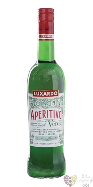 Luxardo „ Aperitivo Verde ” Italian spritz liqueur 11% vol.  0.70 l