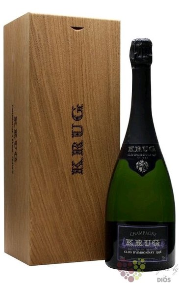Krug „ Clos d´Ambonnay ” 2002 brut Blanc de Noirs Grand cru Champagne  0.75 l