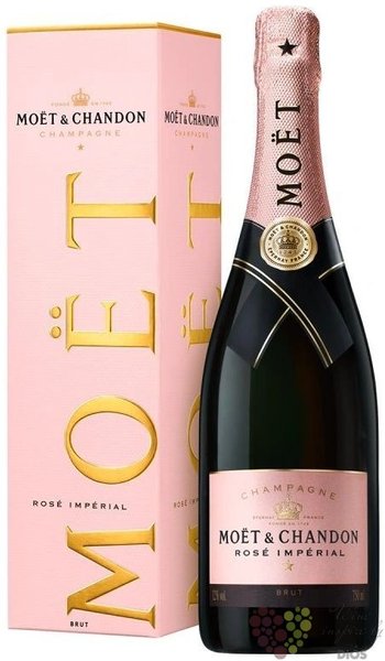 Moet &amp; Chandon ros  Imperial  brut gift box Champagne Aoc jeroboam  3.00 l