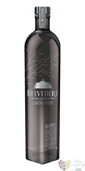 Belvedere  Smogory forest  unfiltered Polish vodka 40% vol.  0.70 l