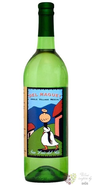 del Maguey „ San Luis del Rio ” Mexican single village mezcal  47% vol.  0.70 l