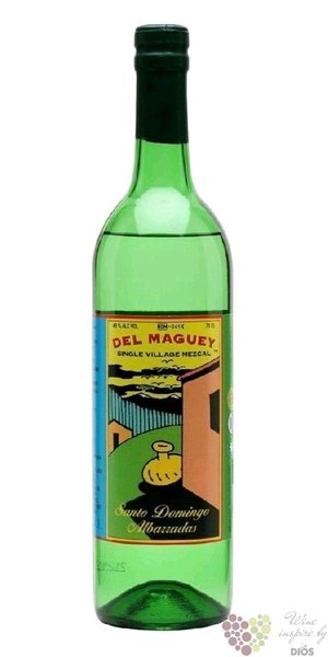 del Maguey  Santo Domingo Albarradas  Mexican single village mezcal 48% vol.  0.70 l