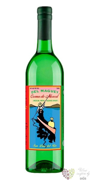 del Maguey  Crema de Mezcal San Luis del Rio  Mexican single village mezcal 40% vol.  0.70 l