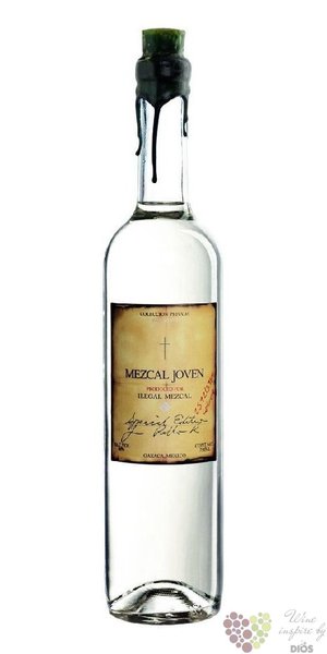 Ilegal „ Joven ” Espadin agave Mexican mezcal 40% vol.  0.70 l