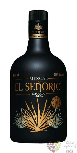 el Senorio  Reposado extra  Mexican mezcal 38% vol. 0.70 l