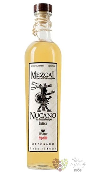 Nucano  Espadin Reposado  Mexican Mezcal 40% vol.  0.70 l