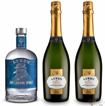 SET NEALKO Lyres Passionstar Martini Grande Classico 0%3*0.70l