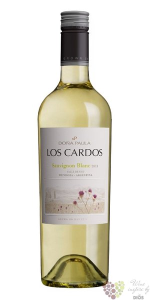 Sauvignon blanc  los Cardos  2015 Argentina Mendoza via Doa Paula    0.75 l