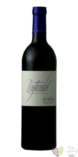 Zinfandel 2010 California Sonoma valley Seghesio family vineyards   0.75 l