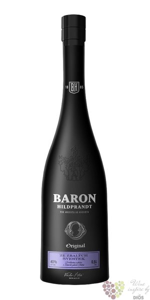 Baron Hildprandt „ ze zralých švestek ” Plum brandy 40% vol.  0.70 l