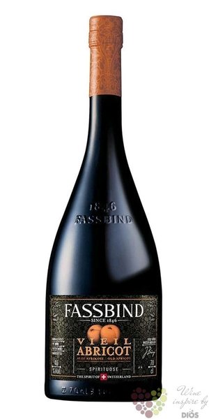 Fassbind les vieilles barriques  Abricot  Swiss aged fruits brandy 40% vol. 0.70 l