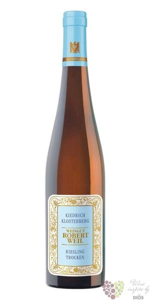 Riesling trocken „ Kiedrich Klosterberg ” 2010 Rheingau VdP Erste lage Robert Weil  0.75 l