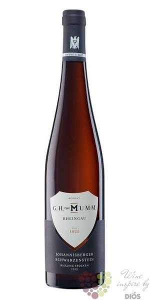 Riesling  Johannisberger Schwarzenstein  2019 Rheingau weingut G.H. von Mumm  0.75 l