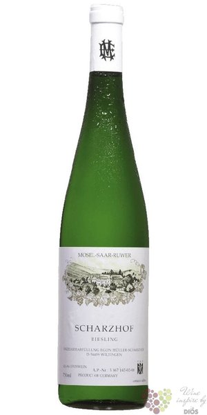 Riesling  Scharzhof  2018 Mosel VdP Gutswein Egon Muller  0.75 l