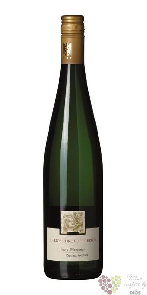 Riesling feinherb  Urziger Wurzgarten  2015 Mosel VdP Grosse lage Christoffels Erben  0.75 l