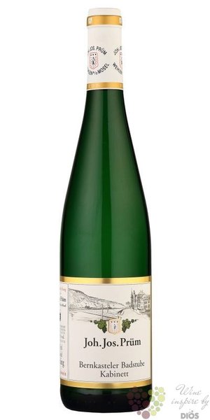 Riesling kabinet  Bernkasteler Badstube  2022 Mosel weingut Johann Josef Prm  0.75 l