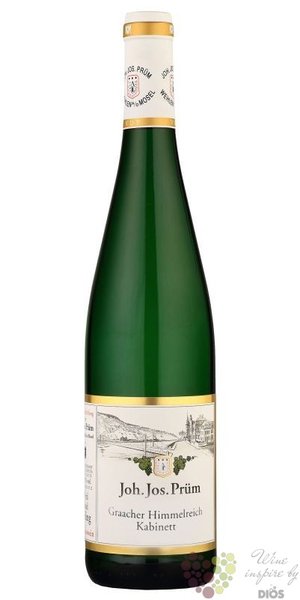 Riesling kabinet  Graacher Himmelreich  2022 Mosel VdP Johann Josef Prm  0.75 l