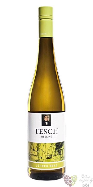 Riesling  Lohrer Berg  2018 Nahe QbA weingut Tesch  0.75 l