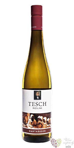 Riesling  Karthauser  2018 Nahe QbA weingut Tesch  0.75 l