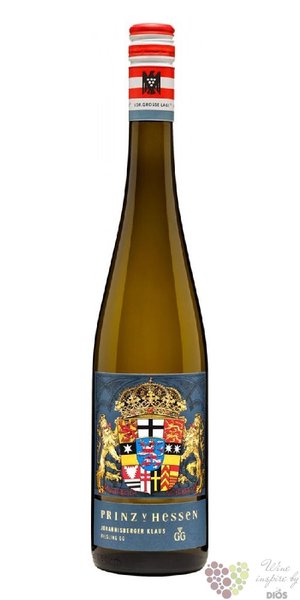 Riesling GG  Johannisberger Klaus  2015 Rheingau VdP Grosse lage Prinz von Hessen  0.75 l